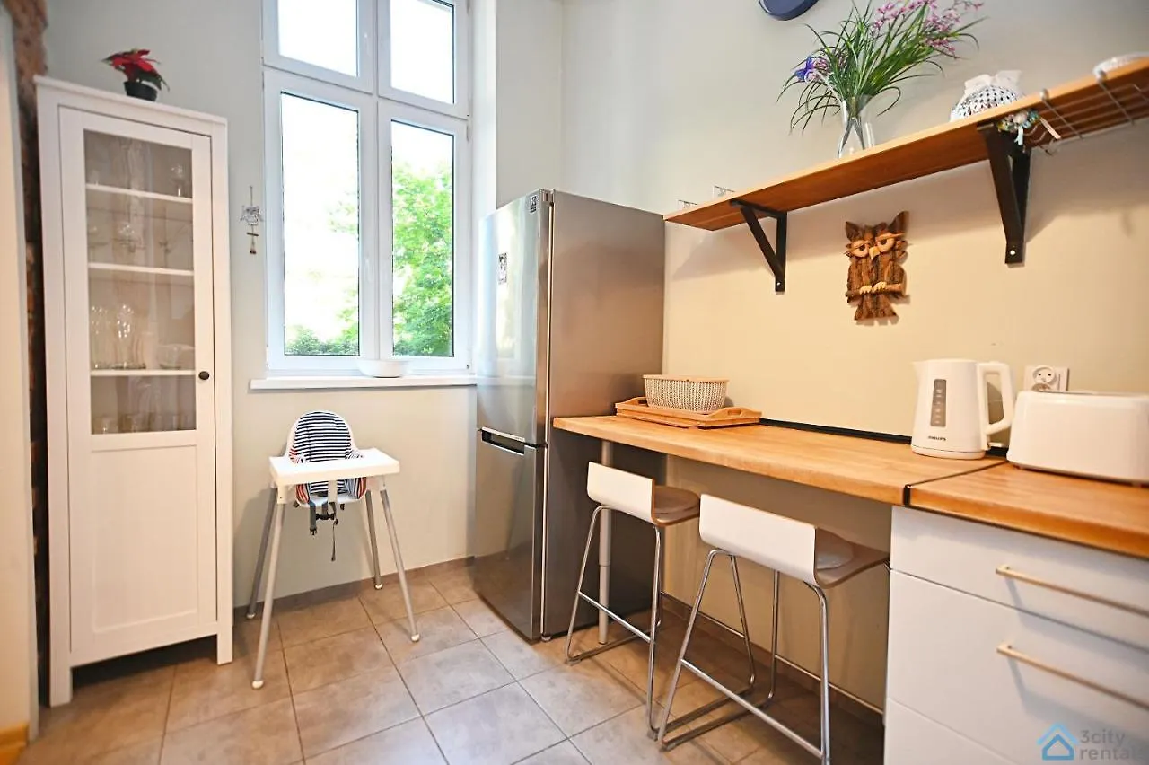 Bezowo-Niebieski Apartament 3City W Sopocie Z Parkingiem By Noclegi Renters Sopot 0*,